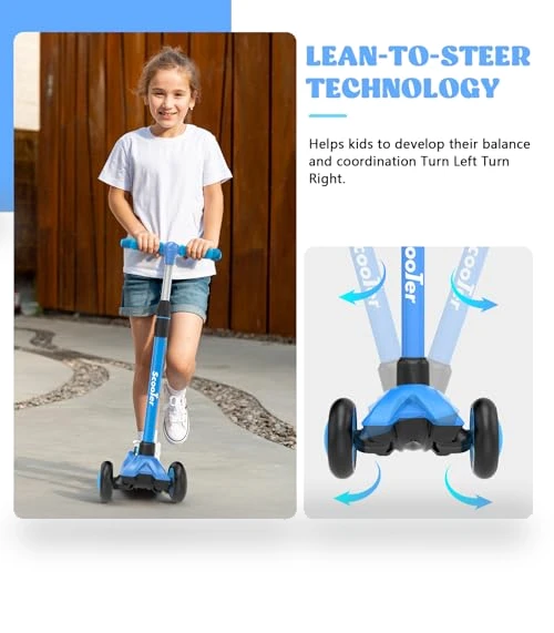 Adjustable Height Kick Scooter with Removable Seat — Push Scooters, EVLIQUIL
