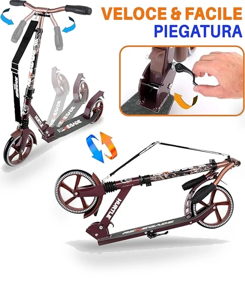 Adjustable Kick Scooter — Push Scooters, Hurtle