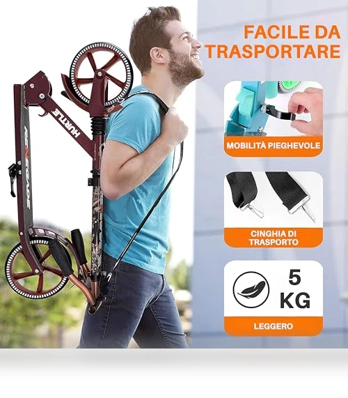 Adjustable Kick Scooter — Push Scooters, Hurtle