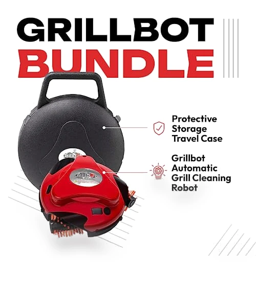 Automatic Grill Cleaning Robot — Combination Brushes & Scrapers, Grillbot
