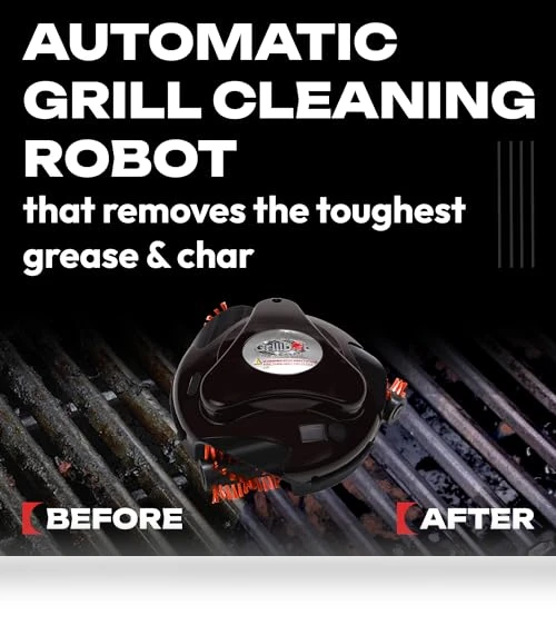 Automatic Grill Cleaning Robot — Combination Brushes & Scrapers, Grillbot