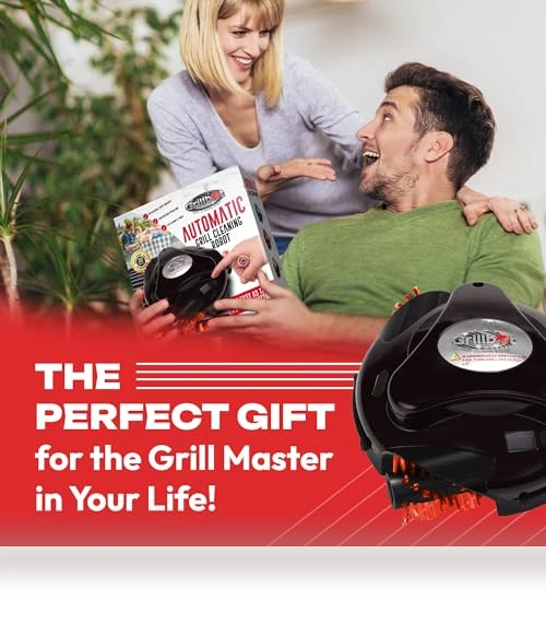 Automatic Grill Cleaning Robot — Combination Brushes & Scrapers, Grillbot