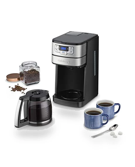 Automatic Grind and Brew 12-Cup Coffeemaker — Electric Blade Coffee Grinders, Cuisinart