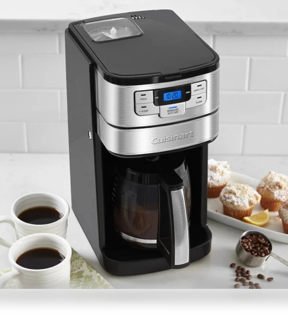 Automatic Grind and Brew 12-Cup Coffeemaker — Electric Blade Coffee Grinders, Cuisinart