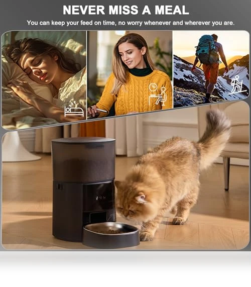 Automatic Pet Feeder with App Control — Feeders, MZZ