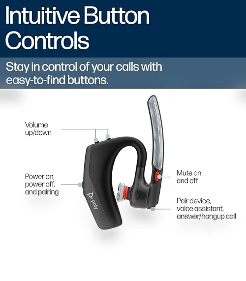 Bluetooth Monaural Headset — Bluetooth Headsets, Poly