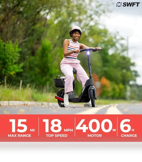 Compact Foldable Scooter — Electric Self-Balancing Scooters, SWFT