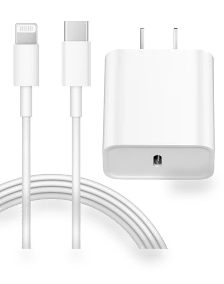 Fast Charging 20W PD USB C Wall Charger with 6FT Cable — Chargers, Coreykin
