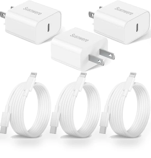 Fast Charging iPhone Charger Set — Chargers, Susnwere