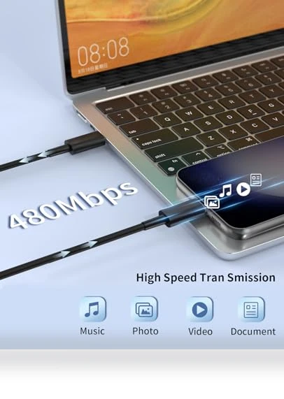 Fast Charging USB C Charger Block with Cable — Chargers, Qntry