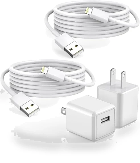 Fast Charging USB Wall Charger with Lightning Cable — Chargers, Curvologys