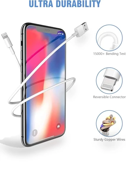 Fast Charging USB Wall Charger with Lightning Cable — Chargers, Curvologys