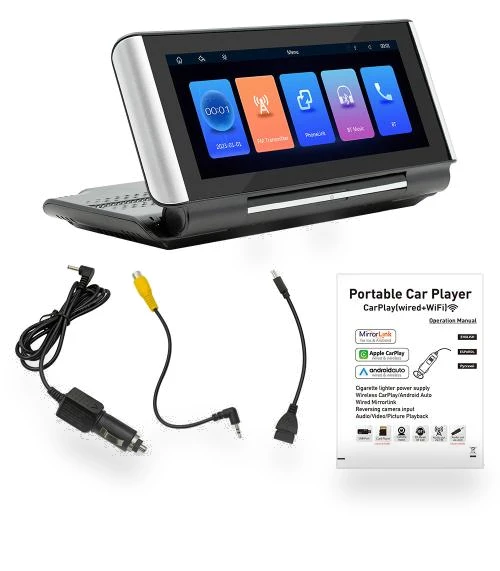 Foldable Portable Car MP5 Player — Vehicle Phone Holders