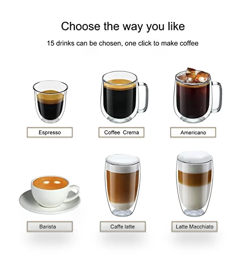 Fully Automatic Coffee Machine — Coffee & Espresso Combos, DR. COFFEE