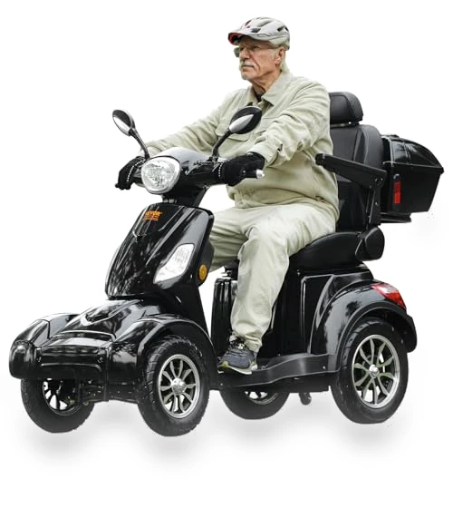 Heavy Duty 4-Wheel Mobility Scooter — Electric Self-Balancing Scooters, VEVOR