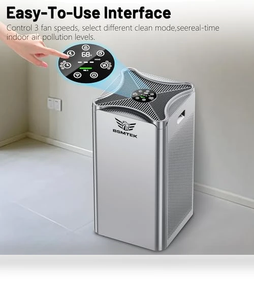 Large Room Air Purifier — Activated Carbon Air Purifiers, BSMTEK