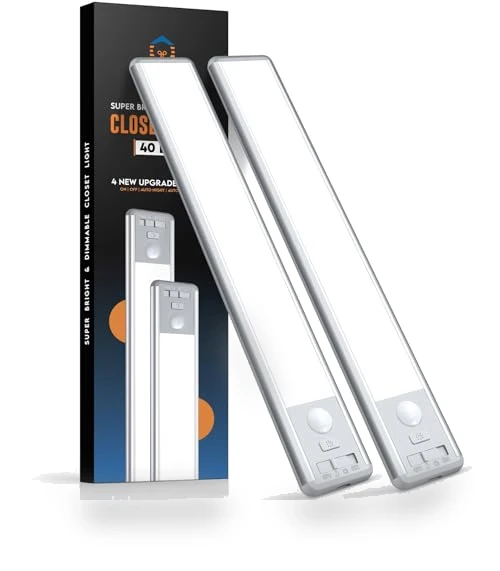 Motion Sensor LED Under Cabinet Lighting — Under-Cabinet Mounts, Reoshine