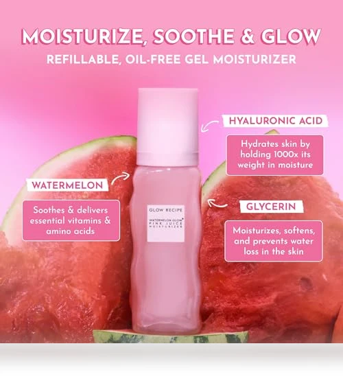 Pink Juice Water Gel Face Moisturizer — Facial Sprays, Glow Recipe