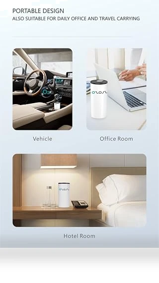 Portable Car Air Purifier — Activated Carbon Air Purifiers, Ozosl