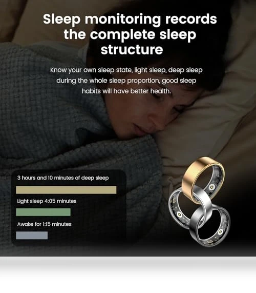 Smart Health Ring Fitness Tracker — Smart Rings, Aichiken