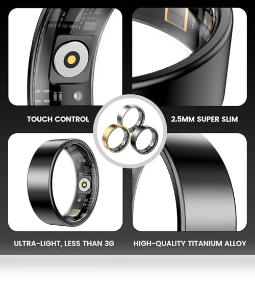 Smart Health Ring Fitness Tracker — Smart Rings, Aichiken