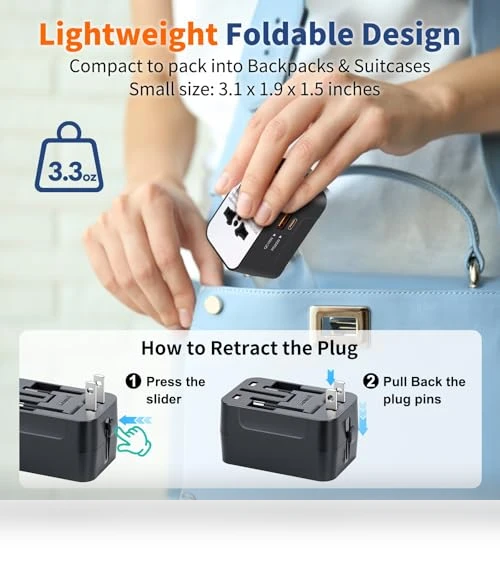 Universal Worldwide Travel Adapter Fast Charger — Charging Solutions, NEWVANGA