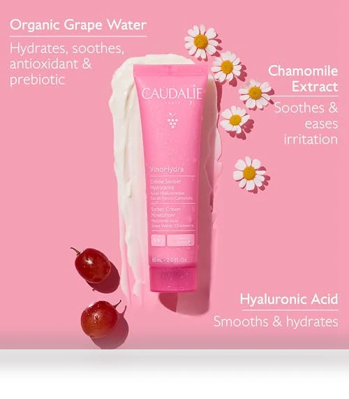 VinoHydra Sorbet Cream Moisturizer — Creams & Moisturizers, Caudalie