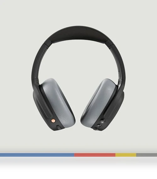 Wireless Over-Ear Bluetooth Headphones with Multi-Sensory Bass — Over-Ear Headphones, Skullcandy