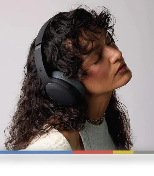 Wireless Over-Ear Bluetooth Headphones with Multi-Sensory Bass — Over-Ear Headphones, Skullcandy