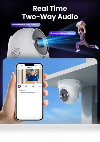 4K PoE Security Camera System — Security Cameras, Loocam
