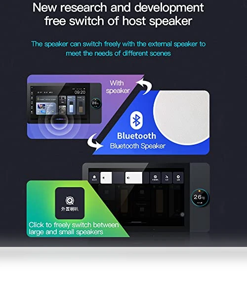 8-inch Multifunctional Intelligent Control Touch Screen — Smart Home Hubs & Controllers, ANJIELO SMART
