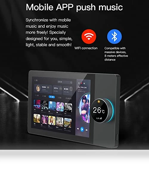 8-inch Multifunctional Intelligent Control Touch Screen — Smart Home Hubs & Controllers, ANJIELO SMART