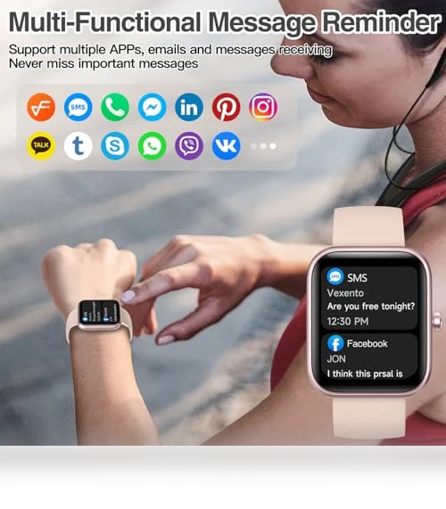 Bluetooth Smart Watch with Alexa — Smartwatches, Konitee
