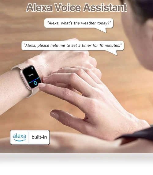 Bluetooth Smart Watch with Alexa — Smartwatches, Konitee