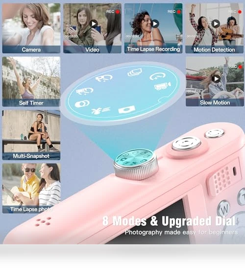Compact Portable 4K Digital Camera — Compact Digital Cameras, Fansbe Smart