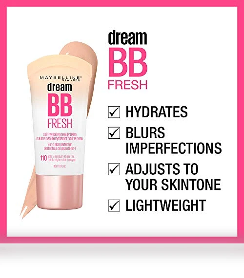 Dream Fresh Skin Hydrating BB Cream — Tinted Beauty Balms, Maybelline