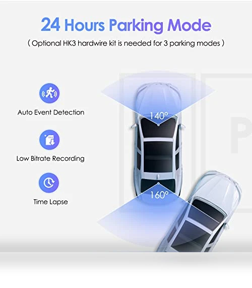 Dual Dash Cam — Dashboard Cameras, VIOFO