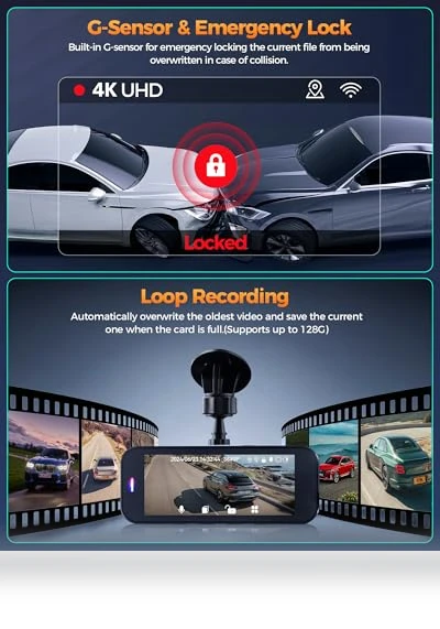 Dual Dash Camera for Cars — Dashboard Cameras, lensuge