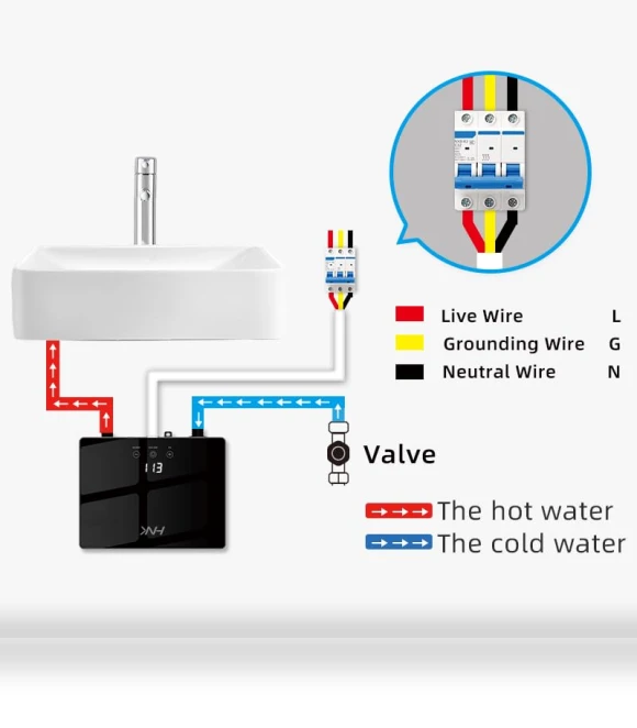 Electric Tankless Water Heater — Instant Hot Water Solutions, HNK