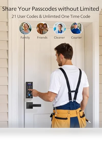 Fingerprint Keyless Entry Door Lock — Electromagnetic Security Locks, Philips