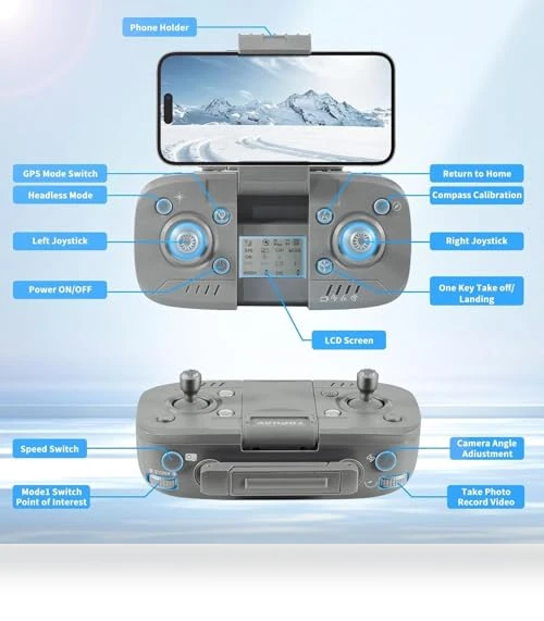 GPS Drone with Adjustable Camera — Drones, TOPUAV