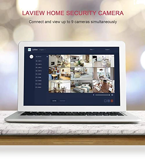 Home Security Camera Indoor 1080P — Cameras & Monitors, LaView
