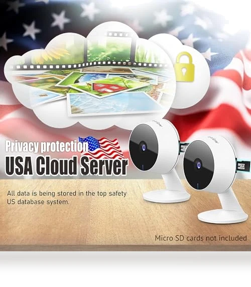 Home Security Camera Indoor 1080P — Cameras & Monitors, LaView