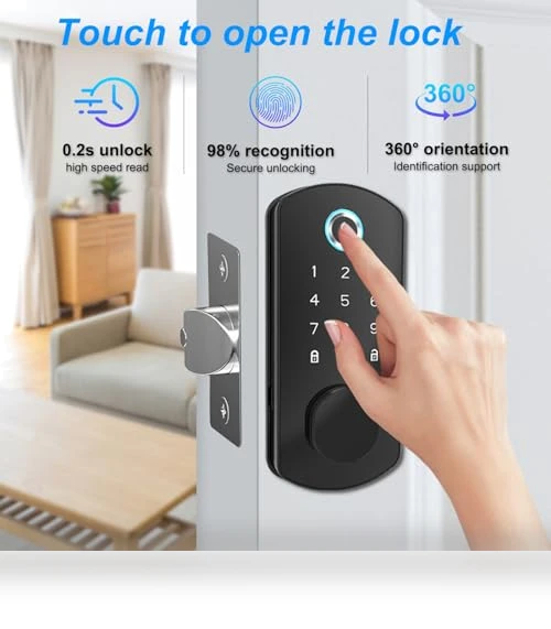 Keyless Entry Door Lock — Locks, Goluckog