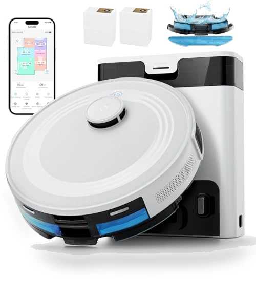 LiDAR Robot Vacuum and Mop — Smart Cleaning Robots, Lefant