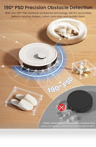 LiDAR Robot Vacuum and Mop — Smart Cleaning Robots, Lefant