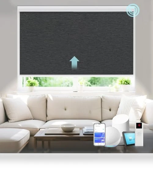 Motorized Blinds with Remote Smart Blackout Shades — Roller, COOLWINDS