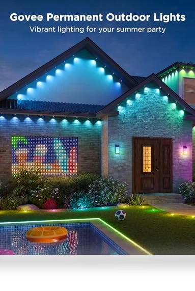 Permanent Outdoor Lights — Outdoor String Lights, Govee