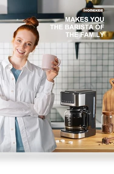 Programmable Drip Coffee Maker — Brewing Excellence, Ihomekee