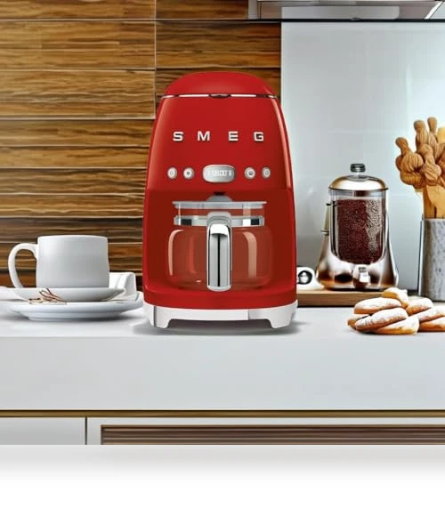 Retro Style Drip Coffee Machine — Coffee & Espresso Combos, Smeg